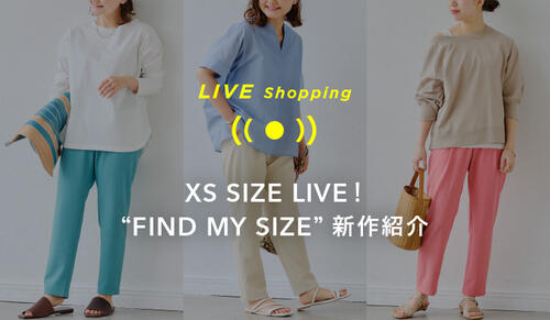WOMENS XS SIZE Live shopping 4/14 19:00～