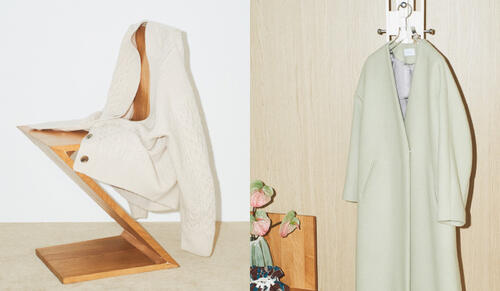 ブックマークしておきたい冬のコートとニット。