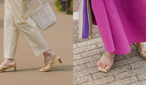 夏の足元を彩る「SUMMER SANDALS」