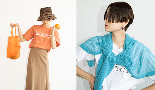 「Color to Wear on Summer」 色を楽しむ、夏のリラクシー・スタイル