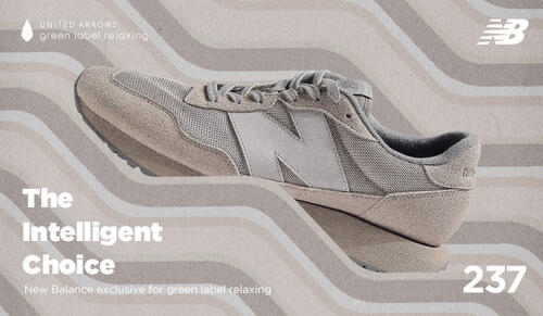 New Balance exclusive for UNITED ARROWS green label relaxing 「MS 237」