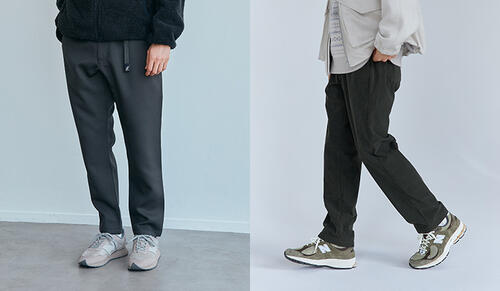 「2022 AUTUMN PANTS COLLECTION」秋の衣替えはパンツから。