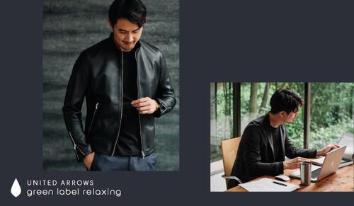 ユナイテッドアローズ green label relaxing エアリーブルゾン green label relaxing（グリーンレーベルリラクシング）の