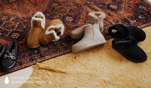 冬のマストアイテム「WARM SHOES」