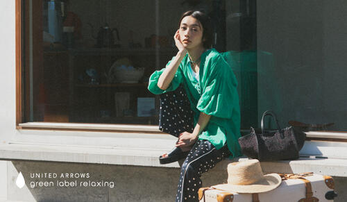 ＜ Oggi × green label relaxing ＞　ジレ セール】スラブオックス ジレ（ベスト）｜green label relaxing