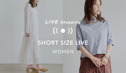   4/26(水) 19時～「＜SHORT SIZE＞新作紹介 LIVE！」 