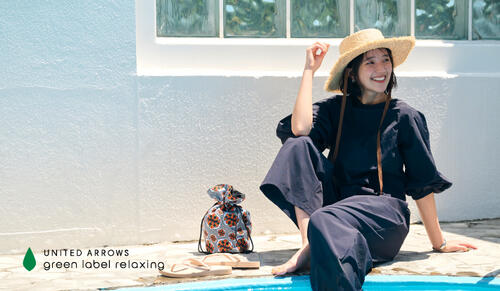 「LAND＆WATER」水際でも街でもオシャレを楽しめる服