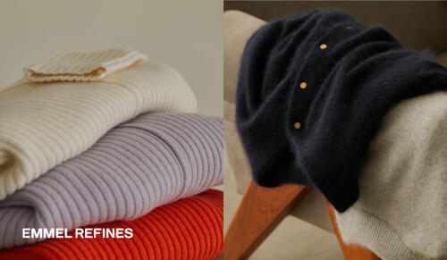 COZY KNIT　毎日着たくなる心地よいニット