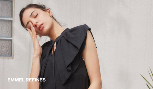 ＜EMMEL REFINES＞SUMMER BLACK