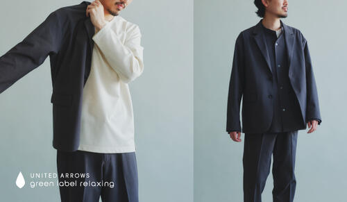 再々お値下げ✴︎美品✳︎UNITED ARROWS ウールブラックトレンチ　メンズ チェスターコート（Black - #78 黒万筋2016） ｜小倉織｜小倉 縞