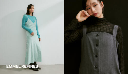 <EMMEL REFINES>ONE-PIECE ~秋はじめ、長く頼れる優秀アイテム~