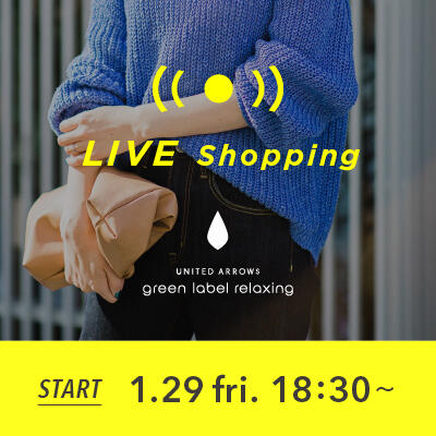 【LIVE】LIVE Shopping "SPRING NEW ITEM!みんなが一番に欲しいもの" 1/29(金) 18:30~