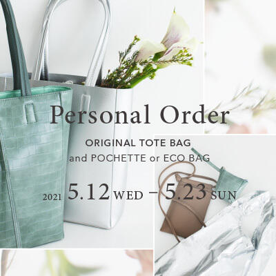 【店舗限定】＜ORIGINAL TOTE BAG＞PERSONAL ORDER 開催