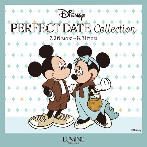 【ルミネ新宿店】「Disney PERFECT DATE Collection」スペシャルアイテム発売