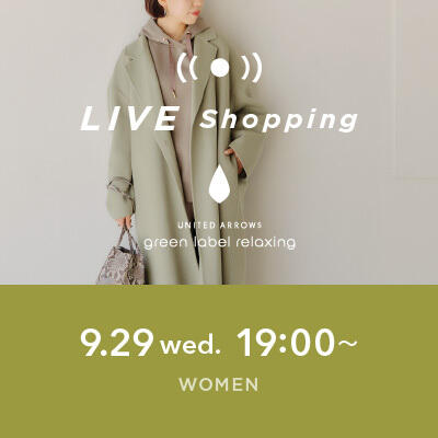 【LIVE】 9/29(水)19:00~ "XS SIZE LIVE!おすすめ秋冬ON/OFFスタイル" LIVE shopping 配信決定!