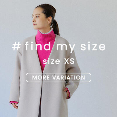 【一部店舗限定】FIND MY SIZE "XS" MORE VARIATION開催