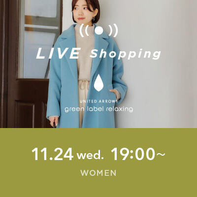 【LIVE shopping】11/24(水)19:00~ XS SIZE LIVE 配信!"アウターコレクション"