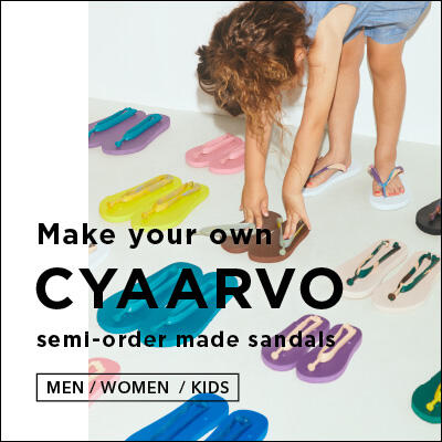 【一部店舗限定】＜CYAARVO＞サンダル セミオーダーイベント開催