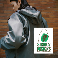 ＜SIERRA DESIGNS × green label relaxing＞別注アイテム発売