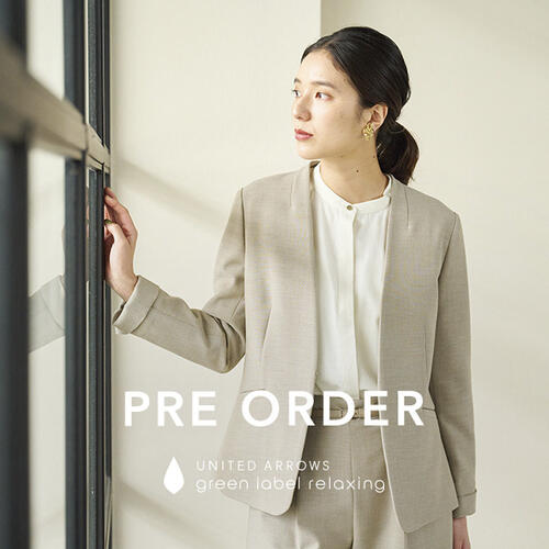 定番人気ダブルクロス素材のセットアップシリーズ