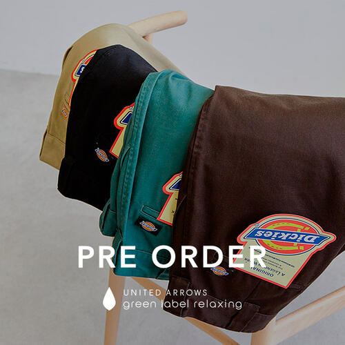 ＜Dickies＞別注のワイドパンツ　予約受付中