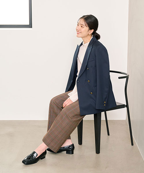 コーディネートの起点となる コーディネートの起点となる