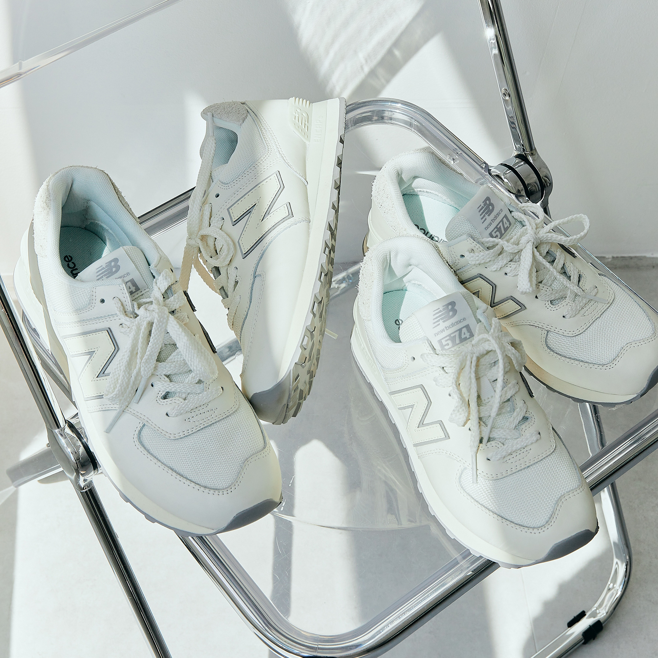 New Balance＞クリーンな配色に注目の別注「574」｜ニュース｜green ...