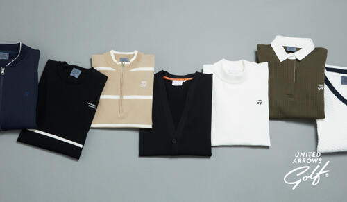 UNITEDARROWS GOLF ジャケット パンツセット 4点セット】〈ワイドパンツ〉ノーカラージャケットパンツスーツ