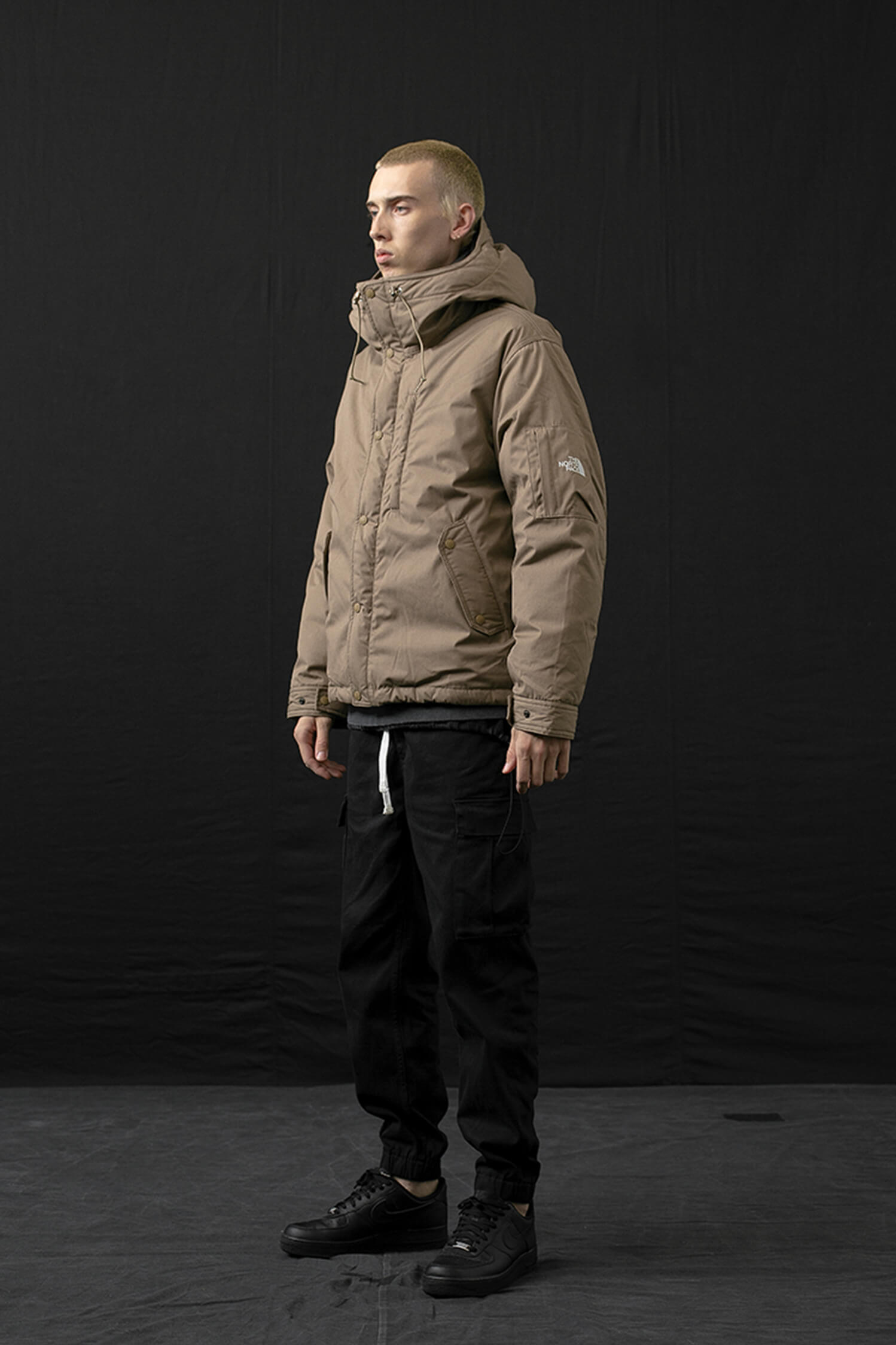 THE NORTH FACE PURPLE LABEL> 65/35 MOUNTAIN SHORT DOWN PARKA