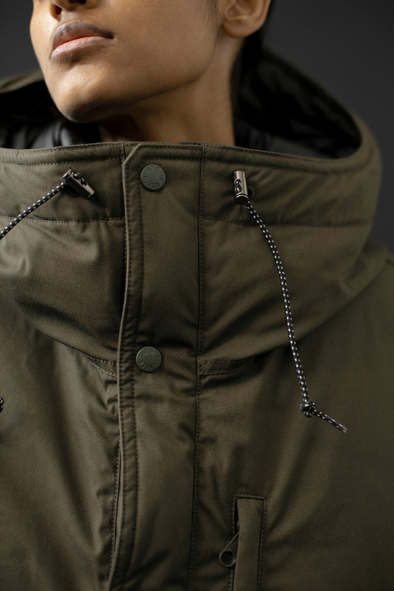 THE NORTH FACE PURPLE LABEL> 65/35 MOUNTAIN SHORT DOWN PARKA