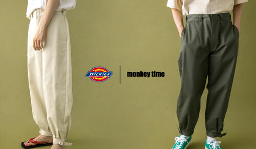 ＜Dickies × monkey time＞