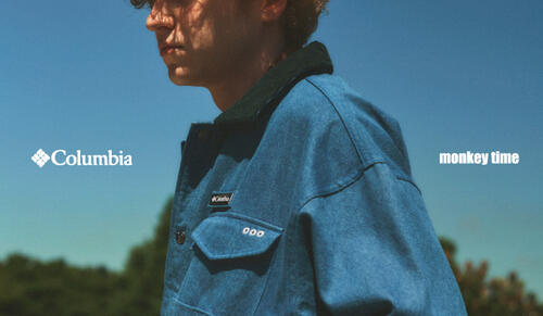 ＜Columbia Black Label × monkey time＞