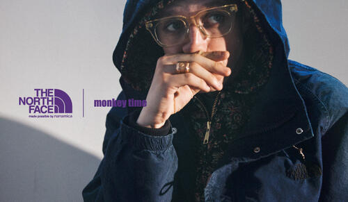 ＜THE NORTH FACE PURPLE LABEL Exclusive for monkey time＞