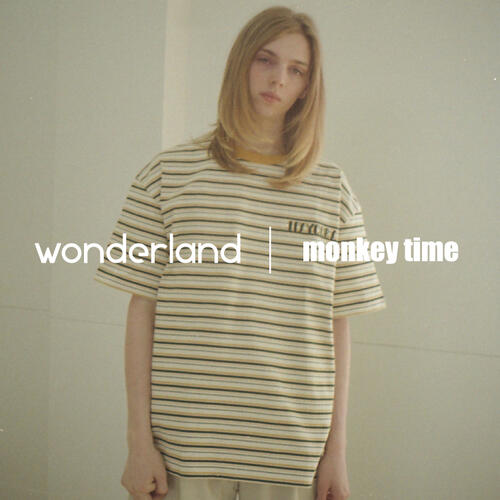 ＜wonderland × monkey time＞ IT'S YOURS BORDER TEE   