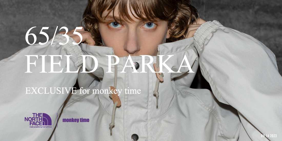 THE NORTH FACEパープルレーベル×monkey time