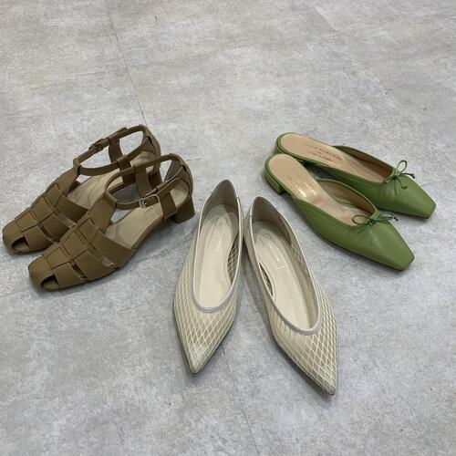 Sheer and effortless ～抜け感のあるシューズ～