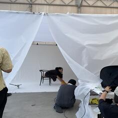 WINTER WEB LOOK撮影裏側