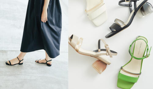 ワンピースに合わせたいサンダル
