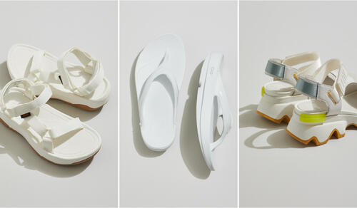 アクティブに過ごす日のサンダル