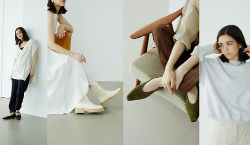 FLAT SHOES&SHORT BOOTS－夏から秋をつなぐ靴ー