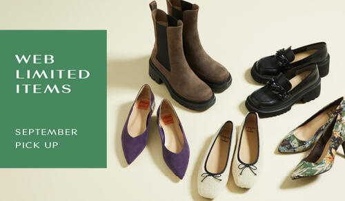 WEB LIMITED ITEMSー9月のPICKUPー
