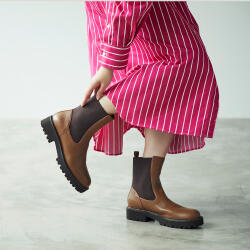 TREND FOCUS"VOLUME SOLE SHORT BOOTS"
