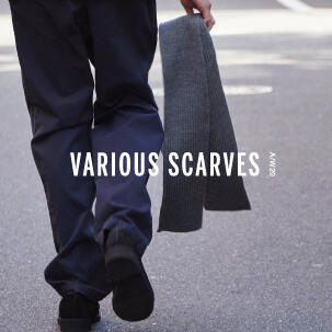 FOCUS：VARIOUS SCARVES-Autumn Winter 2020