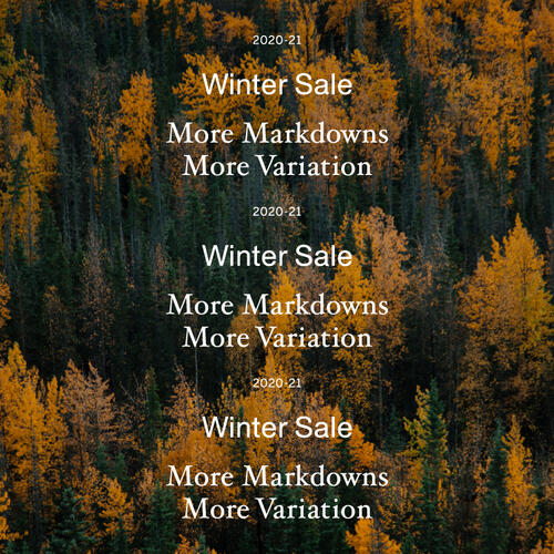2020 WINTER MORE SALE | 1/8 FRI -