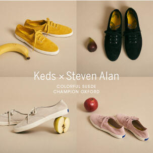 FOCUS:<Keds × Steven Alan>COLORFUL SUEDE 「CHAMPION OXFORD 」