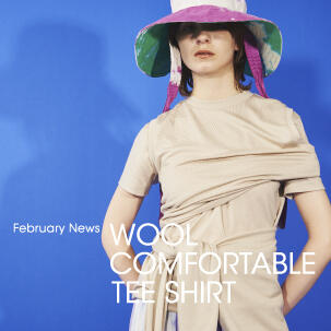 FOCUS:February News-WOOL COMFORTABLE TEE SHIRT