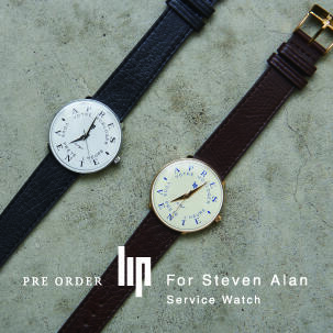 Pre Order＜LIP for Steven Alan＞「SERVICE WATCH」
