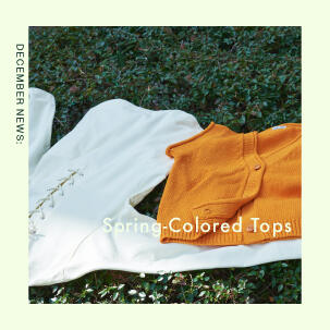 DECEMBER NEWS: Spring-Colored Tops