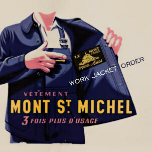 Le Mont Saint Michel WORK JACKET ORDER