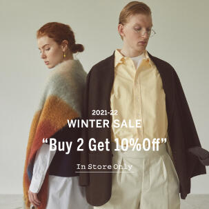 【店舗限定開催】1/28（金）より2点以上のお買い上げでSALE対象商品がさらに10%OFF